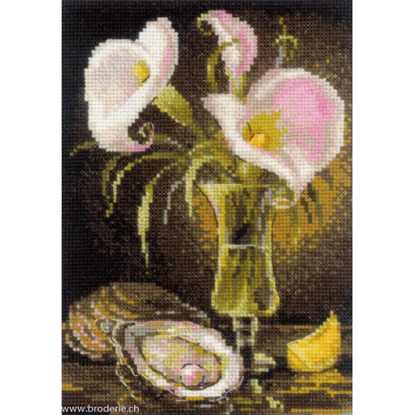 Riolis, kit Calla Lilies and Oyster (RI2267)
