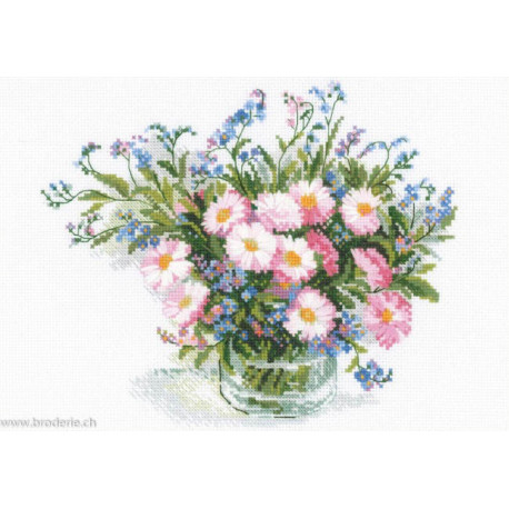 Riolis, kit Gentle Daisies (RI2277)