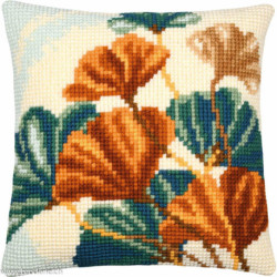 Vervaco, kit coussin Feuilles de Ginko (PN0206655)
