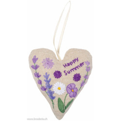 Vervaco, kit imprimé coeur déco Happy Summer (PN0216927)