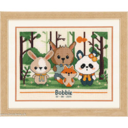 Vervaco, Kit Naissance Panda et les amis (PN0213996)