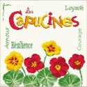 LiliPoints, Grille gourmandise- Les Capucines (J030)