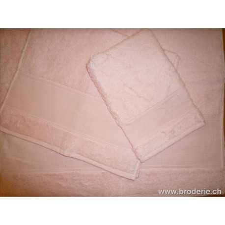 Stafil, gant de toilette 15x22cm rose clair (STA38-40)