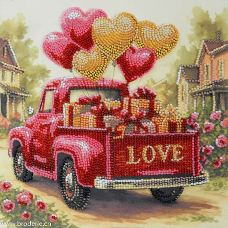 Abris Art, kit perles Gift Love (AAMB-132)