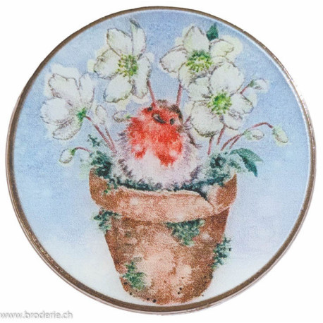 Bothy Threads, magnet pour fixer l'aiguille "Seasons Tweetings" (BOXA64)