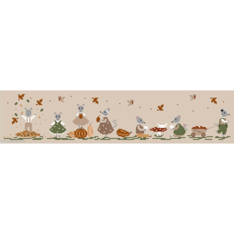 Couleur d'étoile, grille Automne enchantée (CE0254)