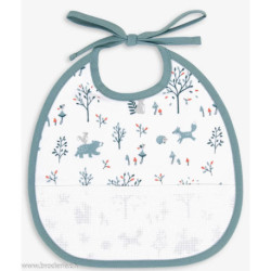 DMC, Bavoir 3 mois forêt enchantée (DMC-RS2689)