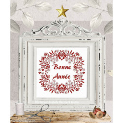 Isabelle Vautier, grille Bonne Année (RV274)