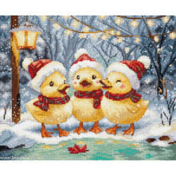LetiStitch, kit Holiday Ducklings (SLETIL9968)