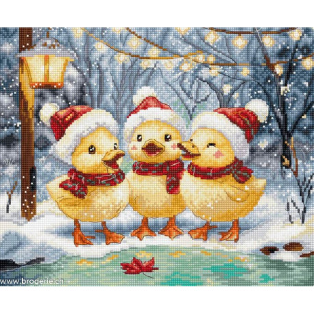 LetiStitch, kit Holiday Ducklings (SLETIL9968)