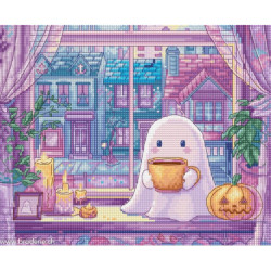 LetiStitch, kit Pumpkin Latte Nights (SLETIL9962)