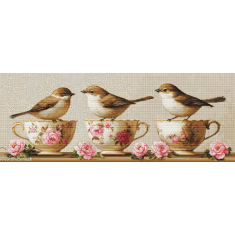 Luca-S, kit Three Dainty Birds (LUCASBU5092)