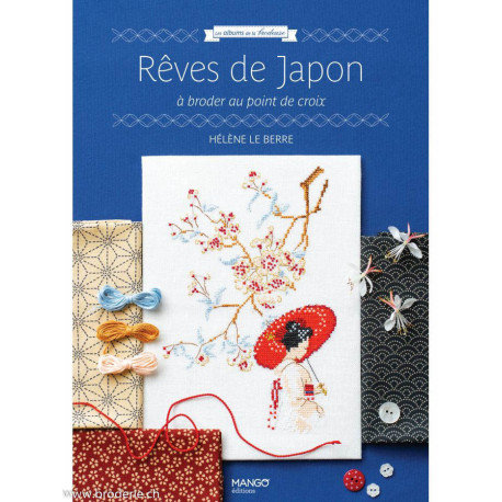 Mango, Catalogue Rêves de Japon à broder au point de croix (MN34916)
