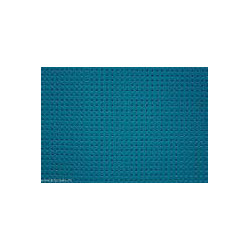 Milpoint, coupon vinyle laqué Bleu turquoise 2.5 points/cm (VINBleu)