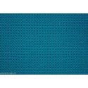 Milpoint, coupon vinyle laqué Bleu turquoise 2.5 points/cm (VINBleu)