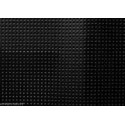Milpoint, coupon vinyle laqué Noir 2.5 points/cm (VINNoir)