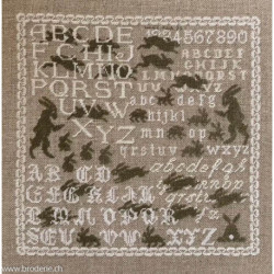 Points Com, grille Les lapins (PCO2133)