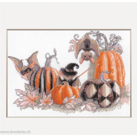 Riolis, kit Pumpkin Bat Party (RIA1031)