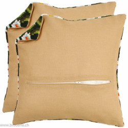 Vervaco, duo de dos de coussin carré coloris beige (PN0231002)