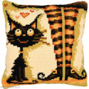 Vervaco, kit coussin Chat aime sorcière (PN0216228)