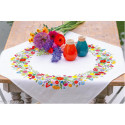 Vervaco, kit imprimé nappe un monde floral coloré (PN0216915)