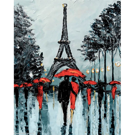 Wizardi, kit diamant Paris in Rain (WIWD156)