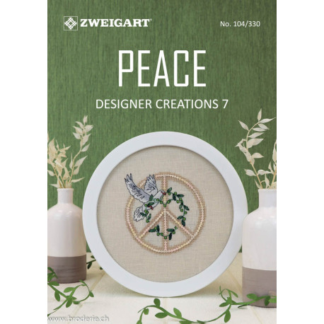 Zweigart, catalogue de modèles Peace (104-330)