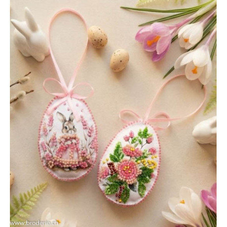 Abris Art, kit perles Easter Bunny (AABT-060)