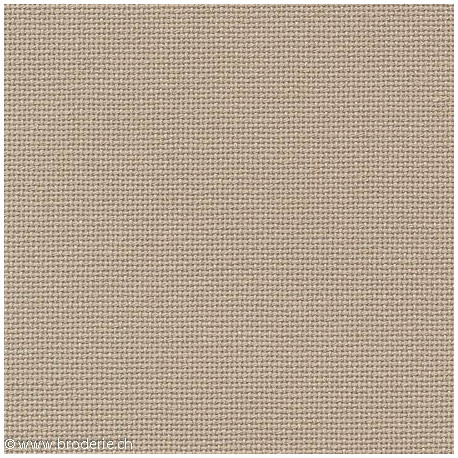 Zweigart, Etamine Linda 10,7 fils/cm taupe (1235-779)