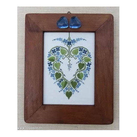 Renato Parolin, grille Blue flowers (PA37-01)