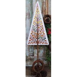 Renato Parolin, grille Yellow-green tree (PA38-12)