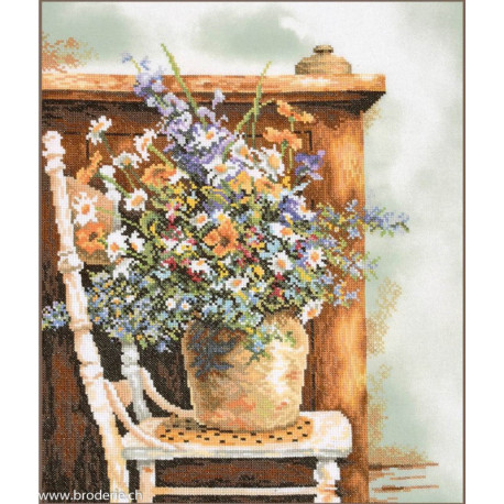 Lanarte, kit Floral vintage art (LA0216136)