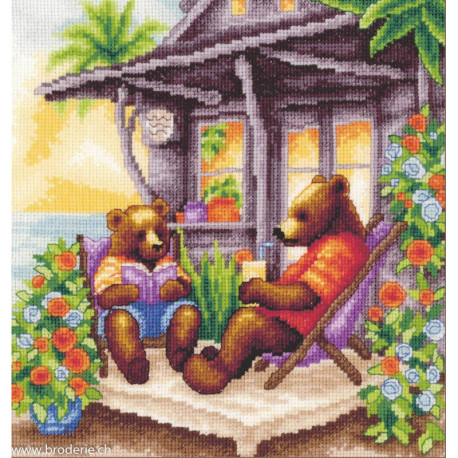Lanarte, kit au point compté A beartastic holiday (LA0217602)