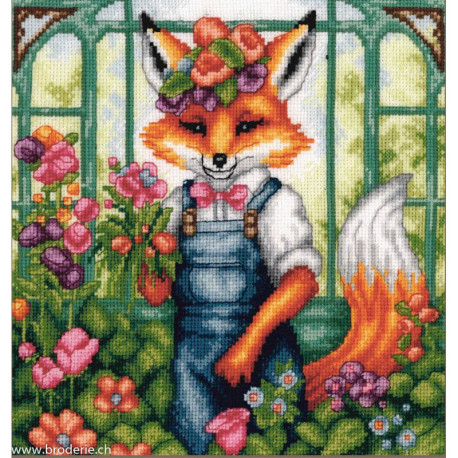 Lanarte, kit au point compté Florian the fox (LA0217607)