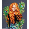 Lanarte, kit au point compté The peacock's muse (LA0203533)