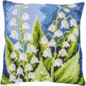 Vervaco, kit coussin au point de croix Muguet (PN0215589)