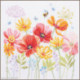 Vervaco, kit au point compté Coquelicots et fleurs sauvages (PN0224161)