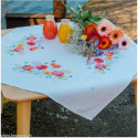 Vervaco, kit imprimé nappe Coquelicots et fleurs sauvages (PN0227437)
