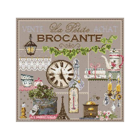 Madame la Fée, grille La petite Brocante (FEE099)