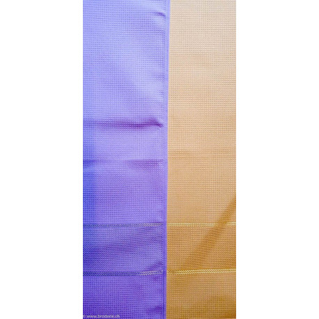 Ricami, Linge nid d'abeille jaune (CU00342J)