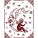 Couleur d'étoile, grille Mon Ange lettre C (CE0079C)