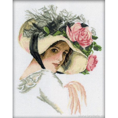 RTO, kit visage de femme à chapeau (RTOM098)