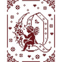 Couleur d'étoile, grille Mon Ange lettre Q (CE0079Q)