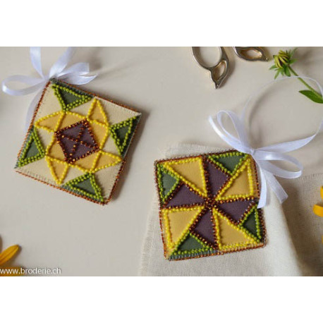 Abris Art, kit perles Decoration Motif of the sun (AABT-044)