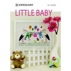 Zweigart, catalogue de modèles Little Baby (104-306)