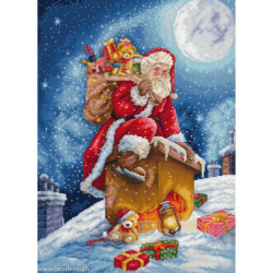 LetiStitch, kit Santa’s Secret Stop (SLETIL9964)