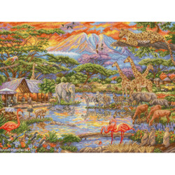 LetiStitch, kit Wild Africa (SLETIL9941)