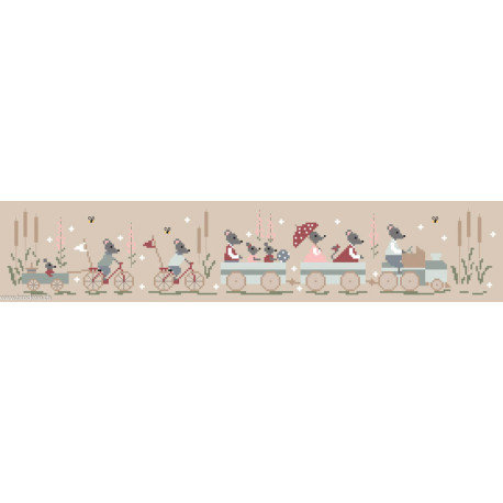 Couleur d'étoile, grille Tchou-Tchou (CE0252)