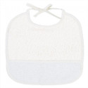 DMC, Bavoir 3 mois éponge blanc (DMC-RS1425)