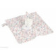 DMC, doudou lapin Folk avec accroche-sucette (DMC-GN207)